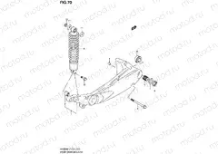 70 - REAR SWINGINGARM