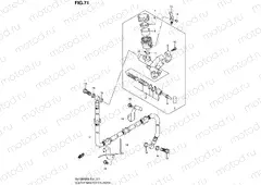 71 - CLUTCH MASTER CYLINDER (SV1000SK6/S1K6/S2K6/SK7/S2K7)