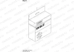 71 - FORK SEAL KIT