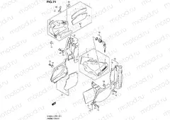 71 - FRAME COVER (VL800CUEL4 E19)