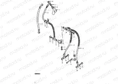 71 - FRONT BRAKE HOSE