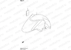 71 - FRONT FENDER