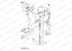 71 - REAR MASTER CYLINDER (DL650AK7/AK8/AK9/AL0/AUEL0)