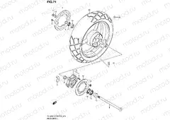 71 - REAR WHEEL