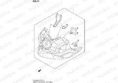71 - UNDER COWLING SET (OPTIONAL)