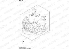 71 - UNDER COWLING SET (OPTIONAL)