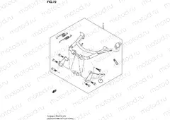 72 - CENTER STAND SET (OPTIONAL)