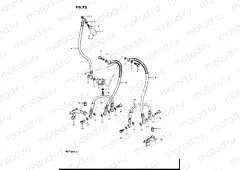 72 - FRONT BRAKE HOSE