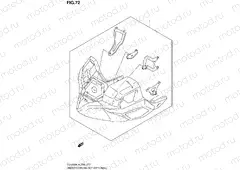 72 - UNDER COWLING SET (OPTIONAL)