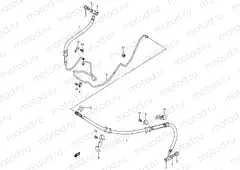 73A - REAR BRAKE HOSE (AN650AK4/AK5)