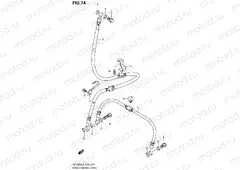 74 - FRONT BRAKE HOSE (SFV650L3 E28)