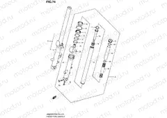 74 - FRONT FORK DAMPER