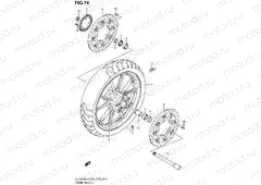 74 - FRONT WHEEL