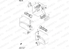 74 - HANDLE LEVER (AN650L3 E19)