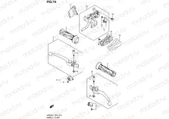 74 - HANDLE LEVER (AN650L4 E19)