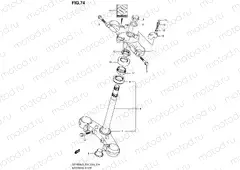 74 - STEERING STEM