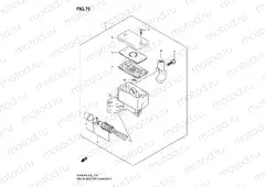 75 - FRONT MASTER CYLINDER (SV650K8/UK8/K9/UK9)