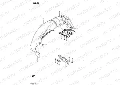 75 - REAR FENDER