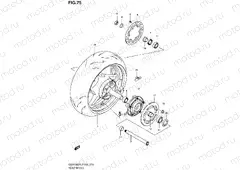 75 - REAR WHEEL