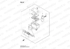 76 - FRONT MASTER CYLINDER (SV650AK8/UAK8/AK9/UAK9)