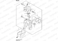 76 - REAR CALIPER