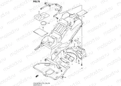 76 - REAR FENDER (GSX1300RAL3 E28)