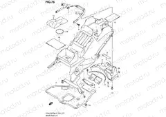76 - REAR FENDER (GSX1300RAUFL3 E19)