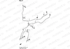 77 - FRONT BRAKE HOSE