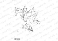 77 - FRONT LEG SHIELD (AN650AL1 E33)