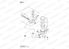 77 - FRONT MASTER CYLINDER (SV650SK8/SUK8/SK9/SUK9/SL0/SUL0)