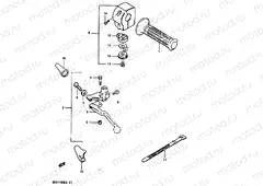 77 - LEFT HANDLE SWITCH (MODEL Z)