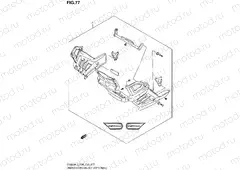 77 - UNDER COWLING SET (OPTIONAL)