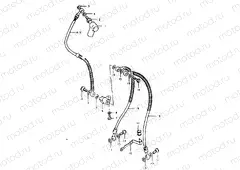 78 - FRONT BRAKE HOSE