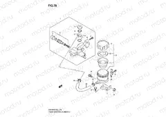 78 - FRONT MASTER CYLINDER (SV650SAK8/SUAK8/SAK8/SUAK8/SAL0/SUAL0)