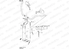78 - HANDLEBAR (VL800BUEL4 E19)