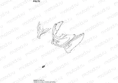 79 - FRONT LEG SHIELD COVER (OPTIONAL)