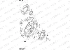 79 - FRONT WHEEL (AN650AK6/AK7/AK8/AZK8/AK9/AL0)