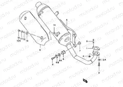 7A - MUFFLER (MODEL K1/K2 P26)