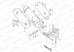 7E - MUFFLER (MODEL K1, EXCEPT P26 AND AY50 P39 )