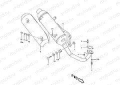 7F - MUFFLER (MODEL K1 P26)