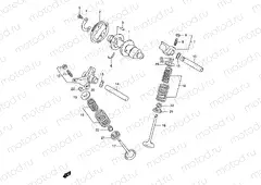 8 - CAM SHAFT - VALVE