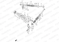 8 - CAM SHAFT/VALVE (F.NO.100365%)
