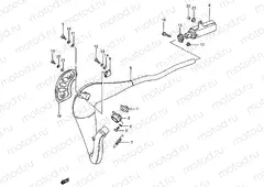 8 - MUFFLER (MODEL G/H/J)