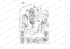 8 - RADIATOR (MODEL G/H/K/L/M/N/P)