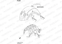 80 - REAR FENDER