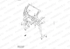 81 - LEG SHIELD BRACE (AN650AL1 E33)