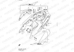 82 - FRAME COVER (GSX1300RL1 E19)