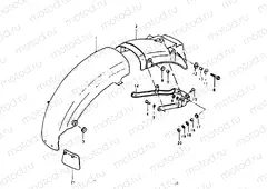 82 - REAR FENDER