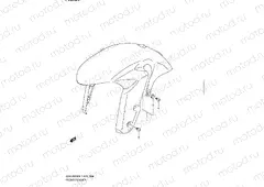 84 - FRONT FENDER (GSX-R1000L1 E24)