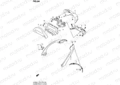 84 - PILLION RIDER HANDLE (AN650L4 E03)